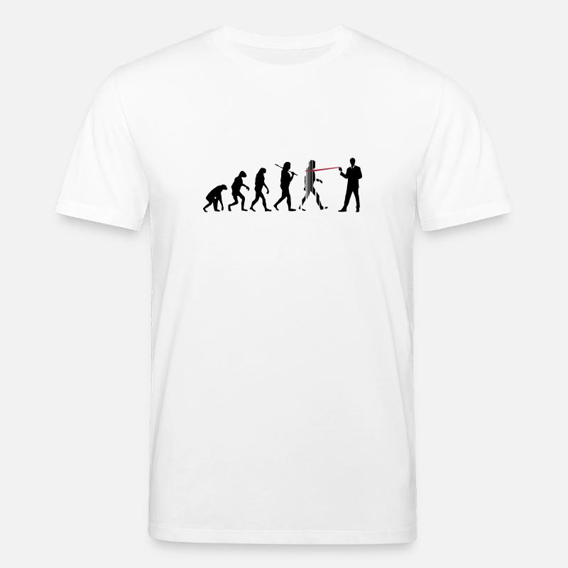 evolution nsa - Stanley/Stella CREATOR Unisex Organic T-Shirt - white