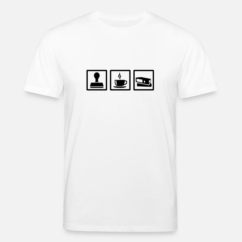 Beamter - Stanley/Stella Unisex Bio-T-Shirt CREATOR  - Weiß
