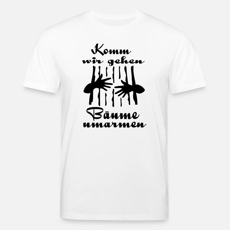 Bäume Umarmen - Stanley/Stella Unisex Bio-T-Shirt CREATOR  - Weiß