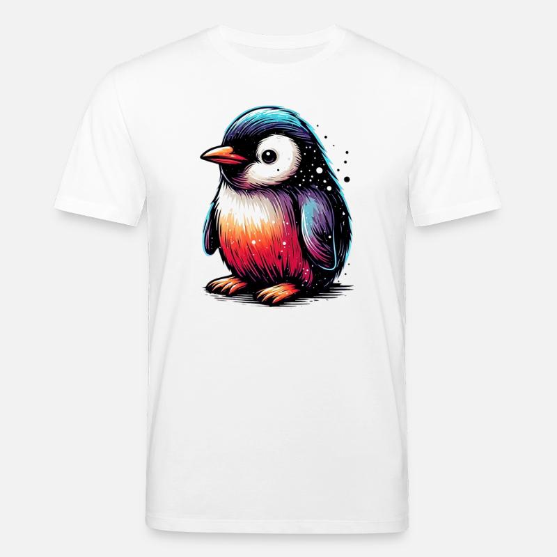Pinguin - Stanley/Stella Unisex Bio-T-Shirt CREATOR  - Weiß