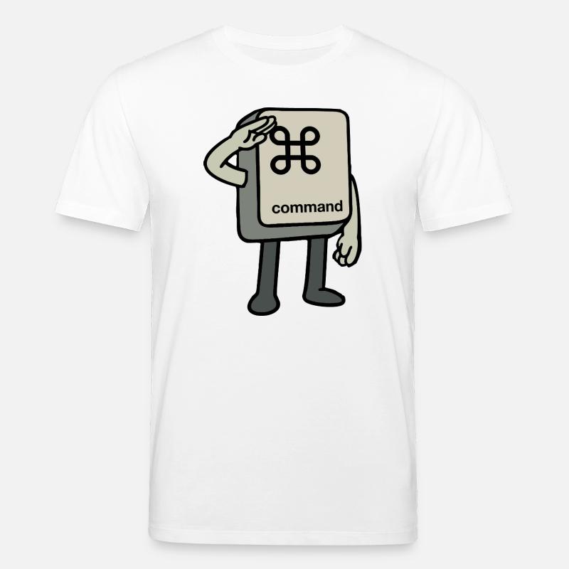 Clé de commande - T-shirt bio CREATOR Stanley/Stella Unisexe - blanc