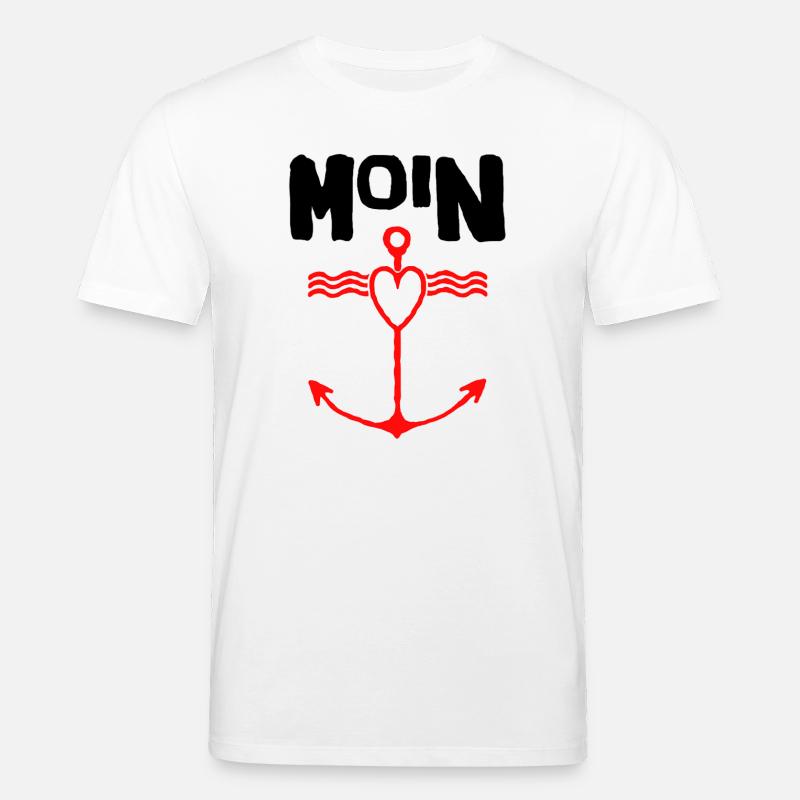 Projet de conception Moin Anker - T-shirt bio CREATOR Stanley/Stella Unisexe - blanc