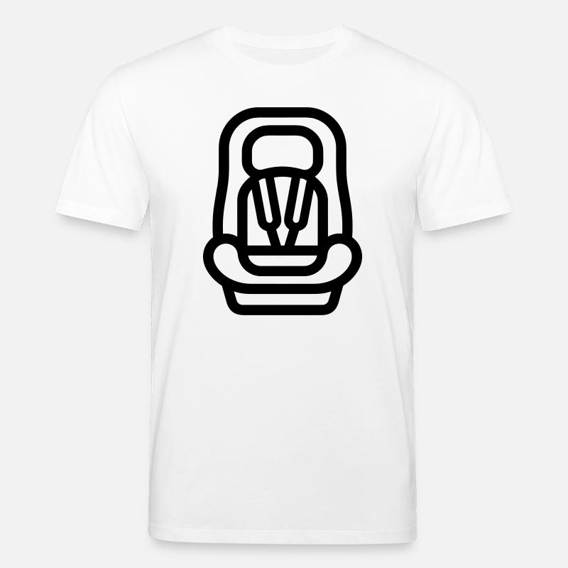 siège auto bébé - T-shirt bio CREATOR Stanley/Stella Unisexe - blanc