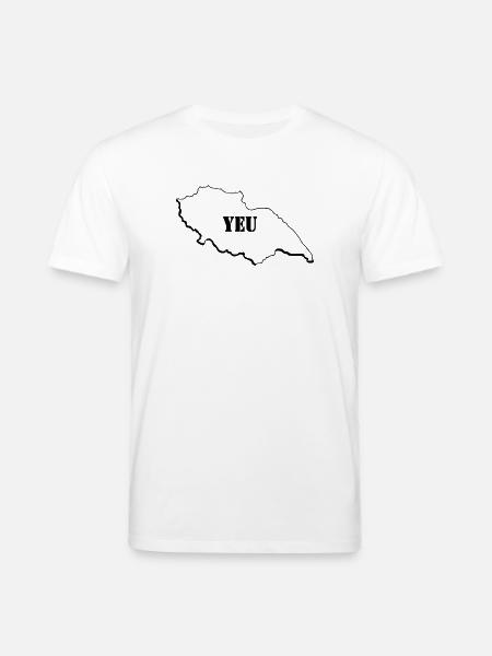 Dessin_de_YEU - T-shirt bio CREATOR Stanley/Stella Unisexe - blanc