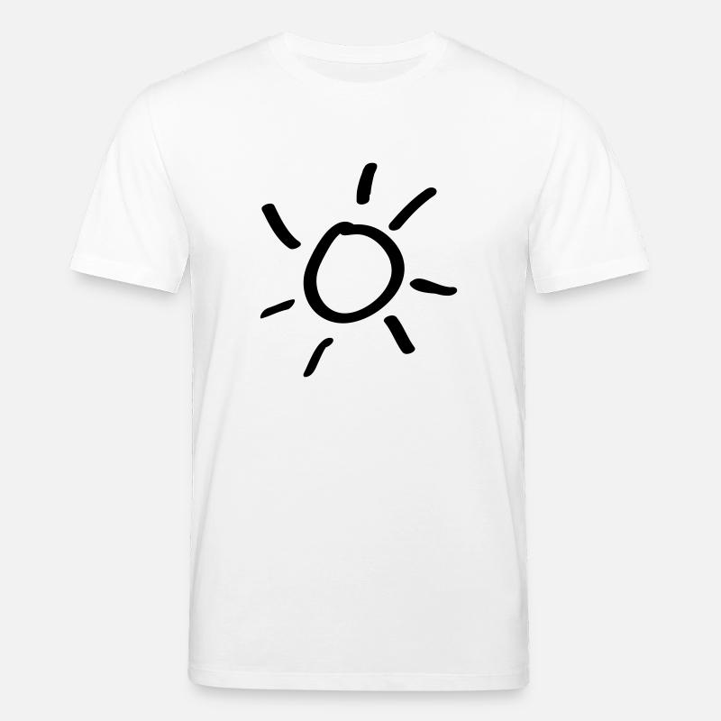 soleil - T-shirt bio CREATOR Stanley/Stella Unisexe - blanc