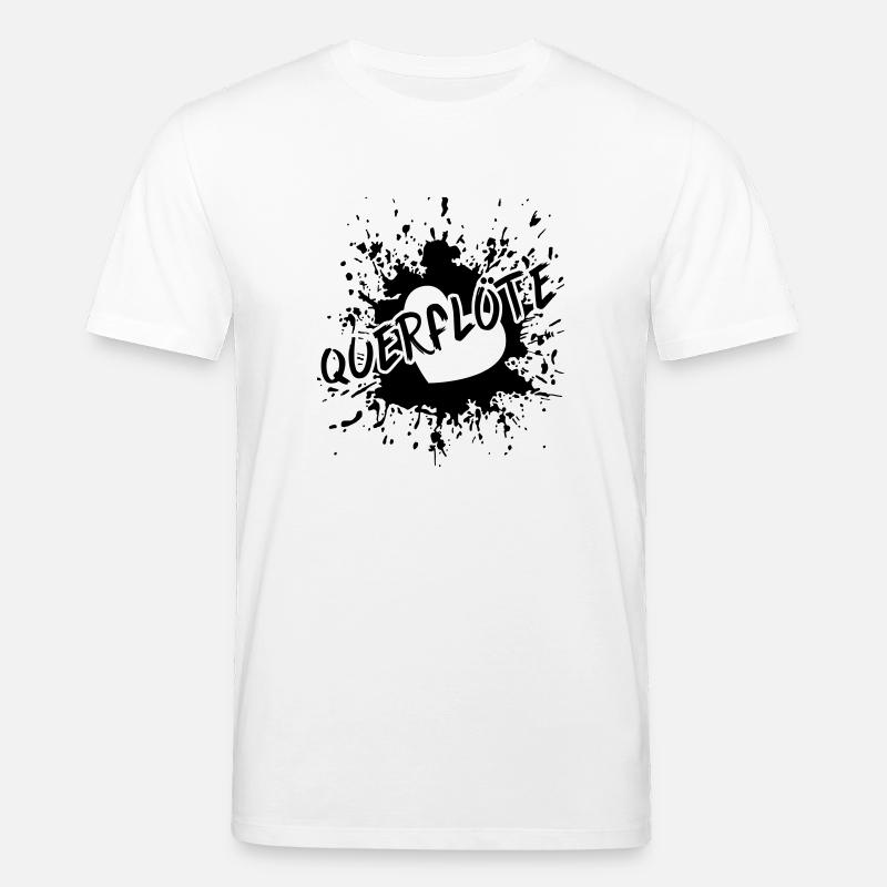 Querflöte - Stanley/Stella Unisex Bio-T-Shirt CREATOR  - Weiß