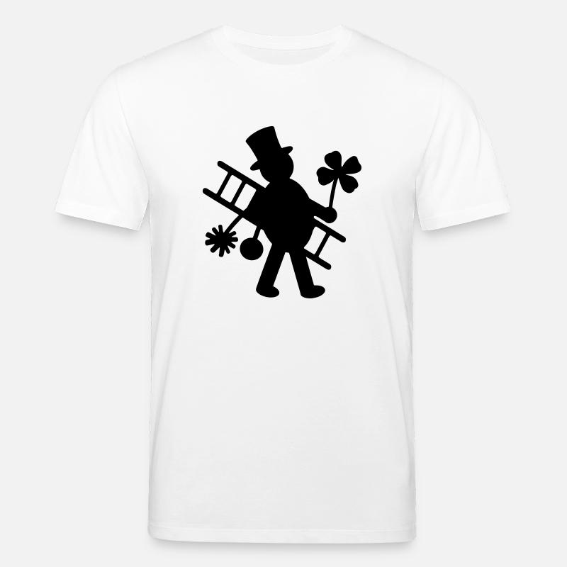 Schornsteinfeger - Stanley/Stella Unisex Bio-T-Shirt CREATOR  - Weiß