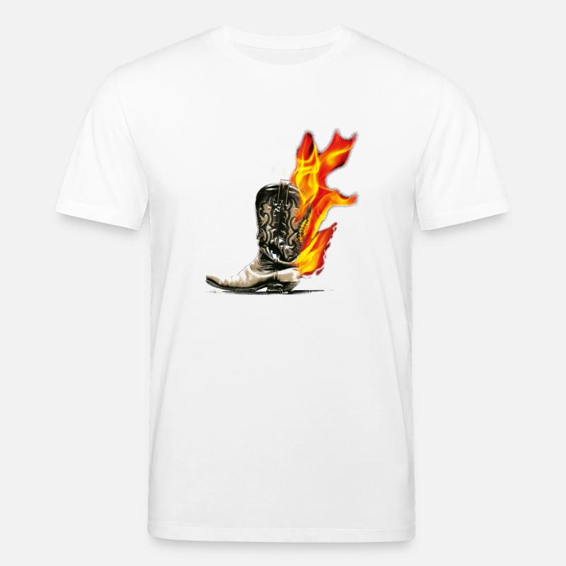 kl_linedance35c - T-shirt bio CREATOR Stanley/Stella Unisexe - blanc