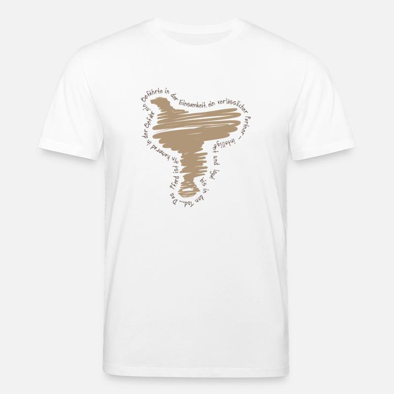 Saddle - Stanley/Stella Unisex Bio-T-Shirt CREATOR  - Weiß
