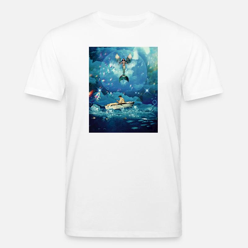 Magic Ocean - Stanley/Stella CREATOR Unisex Organic T-Shirt - white