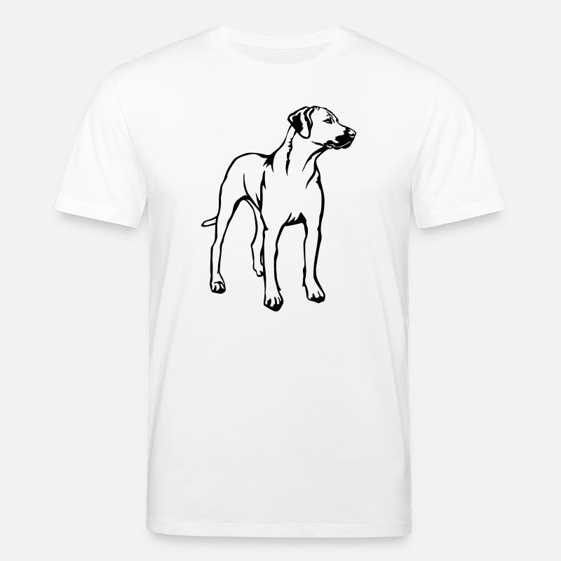 Rhodesian Ridgeback - T-shirt bio CREATOR Stanley/Stella Unisexe - blanc