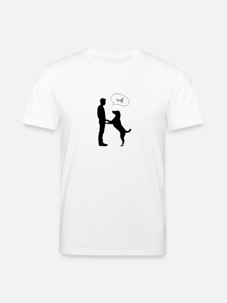Hundefreund - Stanley/Stella Unisex Bio-T-Shirt CREATOR - Weiß