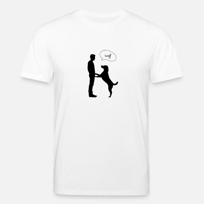 Hundefreund - Stanley/Stella Unisex Bio-T-Shirt CREATOR  - Weiß