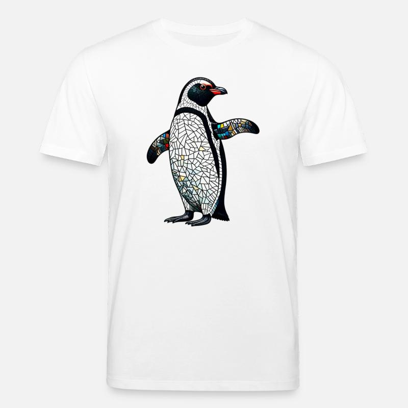 Pingouin - T-shirt bio CREATOR Stanley/Stella Unisexe - blanc