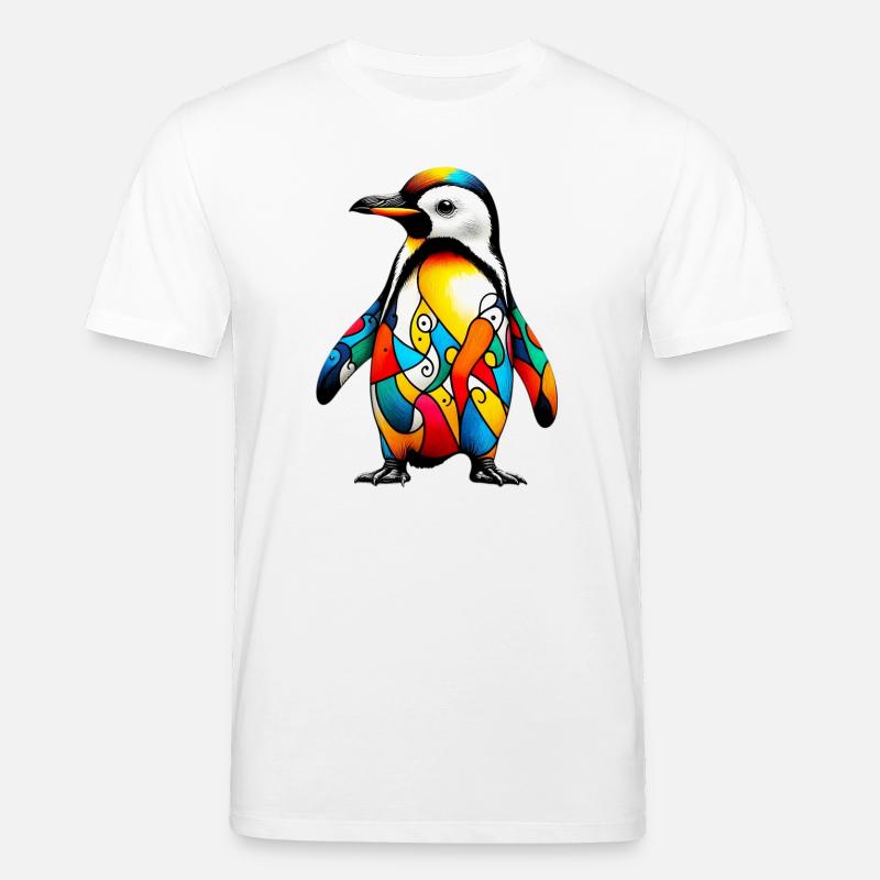 Pinguin - Stanley/Stella Unisex Bio-T-Shirt CREATOR  - Weiß