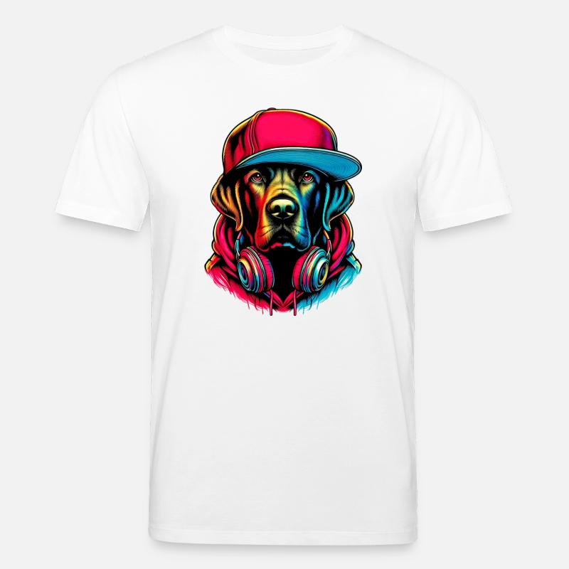 Hund - Stanley/Stella Unisex Bio-T-Shirt CREATOR  - Weiß