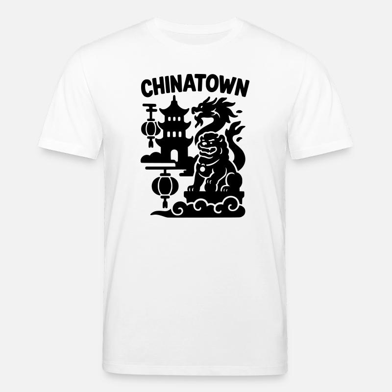 Quartier chinois - T-shirt bio CREATOR Stanley/Stella Unisexe - blanc