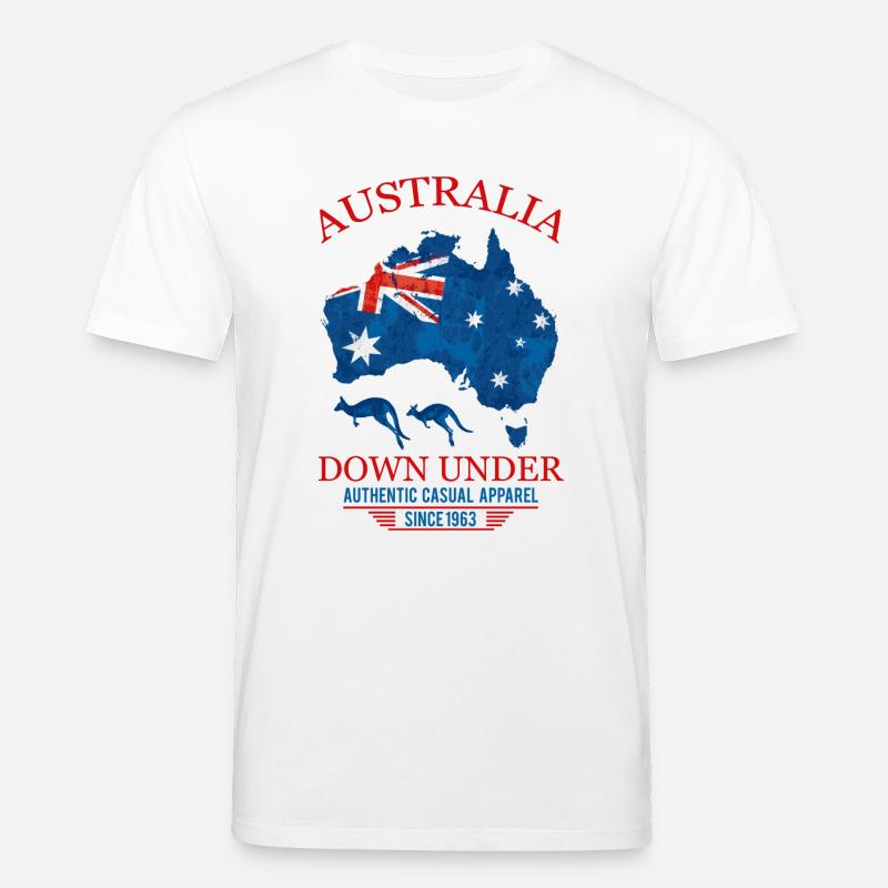 AUSTRALIA - DOWN UNDER 2 - Stanley/Stella Unisex Bio-T-Shirt CREATOR  - Weiß