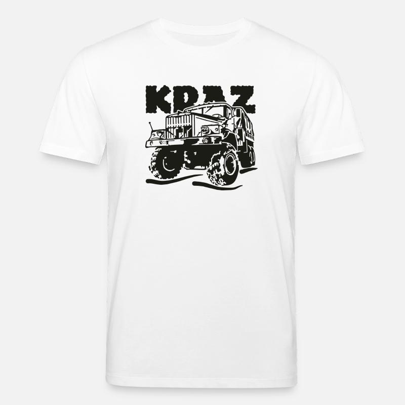 LKW KrAZ 255 - Stanley/Stella Unisex Bio-T-Shirt CREATOR - Weiß