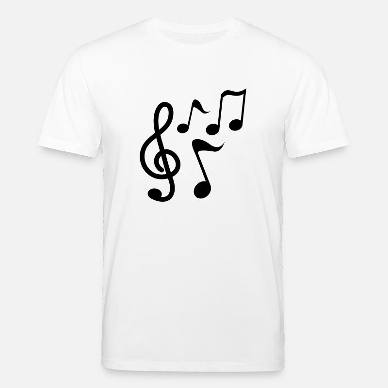 Noten - Musik - Stanley/Stella Unisex Bio-T-Shirt CREATOR  - Weiß