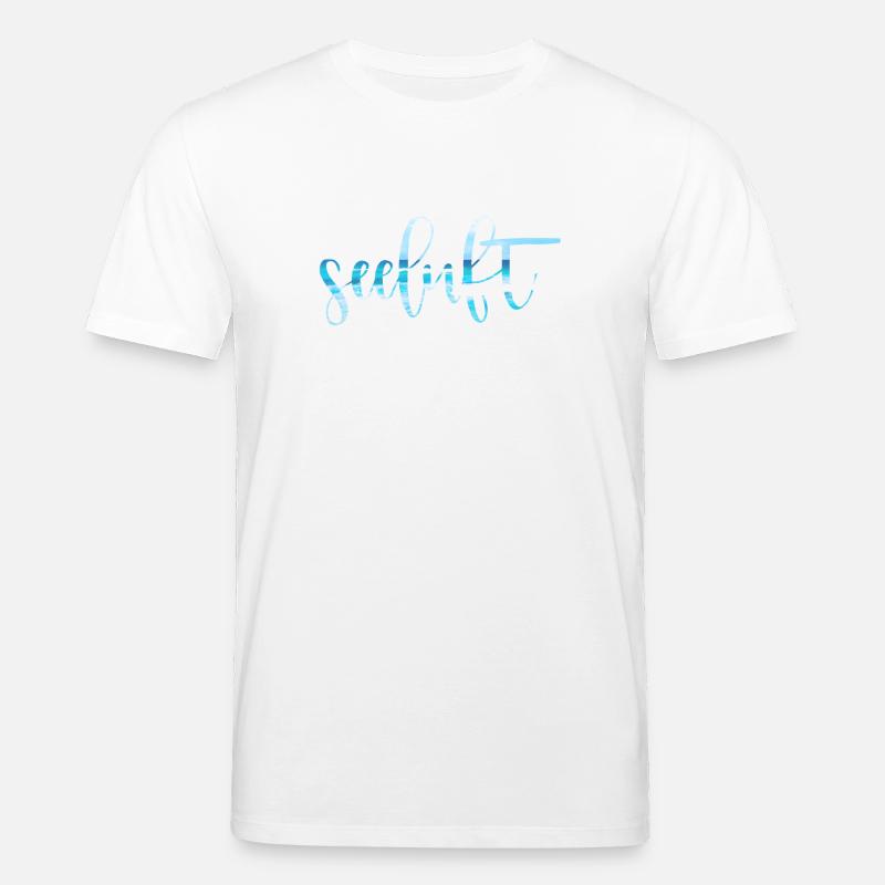 Seeluft Typografie - Stanley/Stella Unisex Bio-T-Shirt CREATOR  - Weiß
