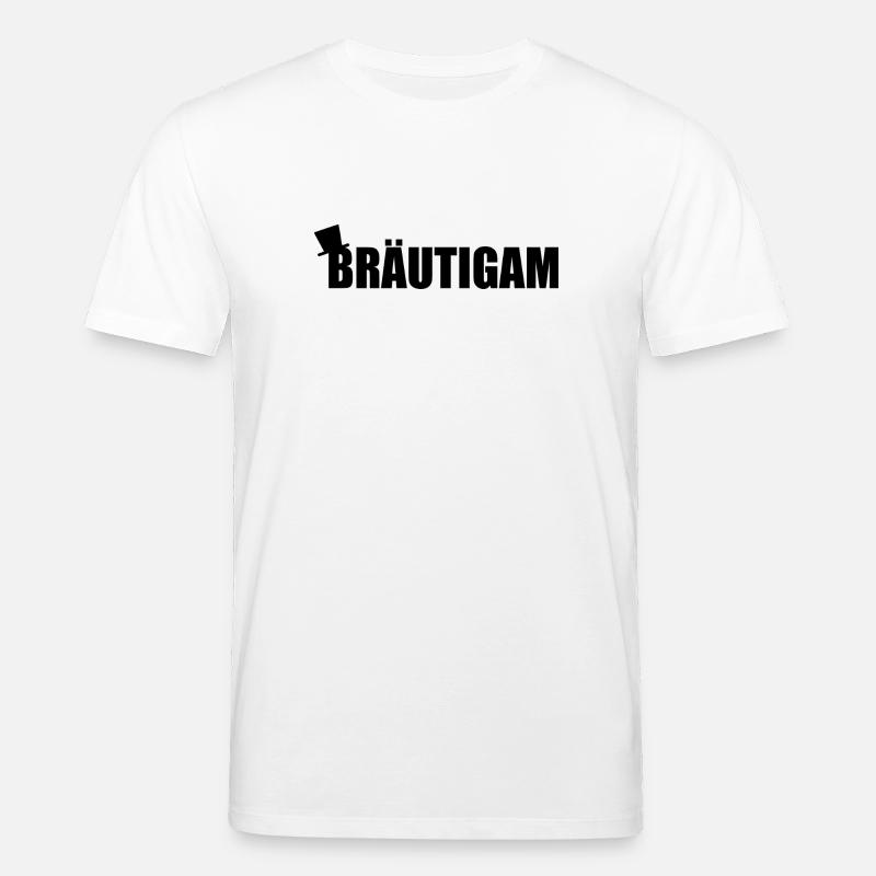 Bräutigam - Stanley/Stella Unisex Bio-T-Shirt CREATOR  - Weiß
