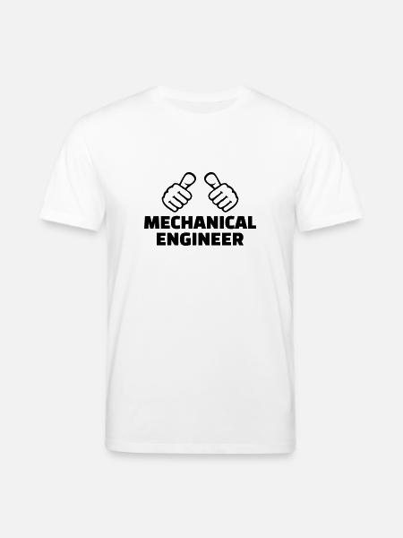 Mechanical engineer - T-shirt bio CREATOR Stanley/Stella Unisexe - blanc