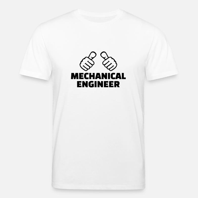 Mechanical engineer - T-shirt bio CREATOR Stanley/Stella Unisexe - blanc