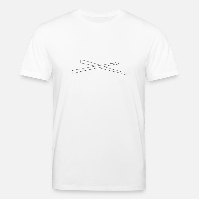 Drumsticks - Stanley/Stella Unisex Bio-T-Shirt CREATOR  - Weiß