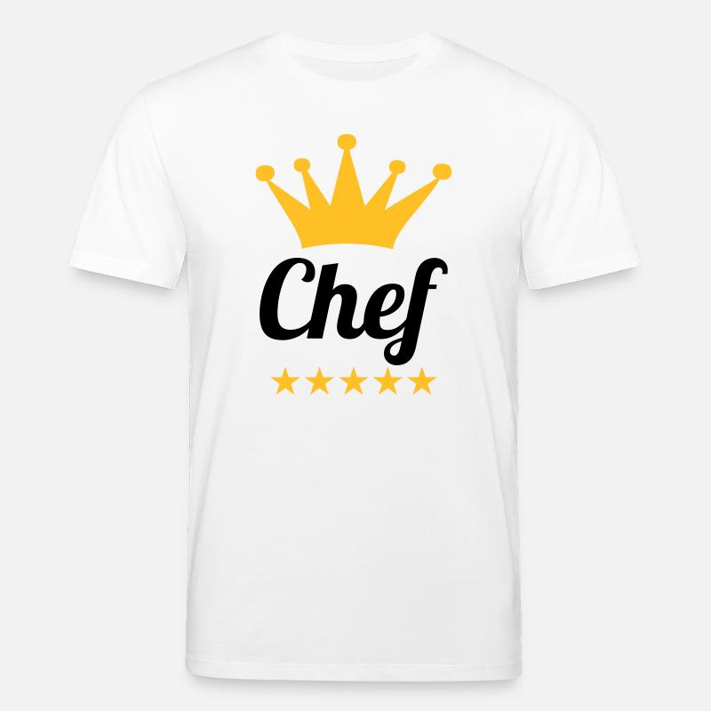 Chef - T-shirt bio CREATOR Stanley/Stella Unisexe - blanc