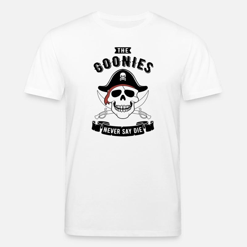 Der Goonies-Piratenschädel - Stanley/Stella Unisex Bio-T-Shirt CREATOR  - Weiß