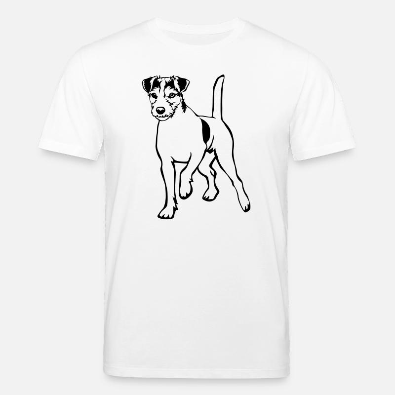 Parson Russell Terrier - Stanley/Stella Unisex Bio-T-Shirt CREATOR  - Weiß