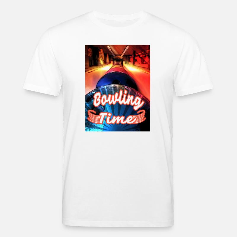 Its Bowling Time - Stanley/Stella Unisex Bio-T-Shirt CREATOR  - Weiß