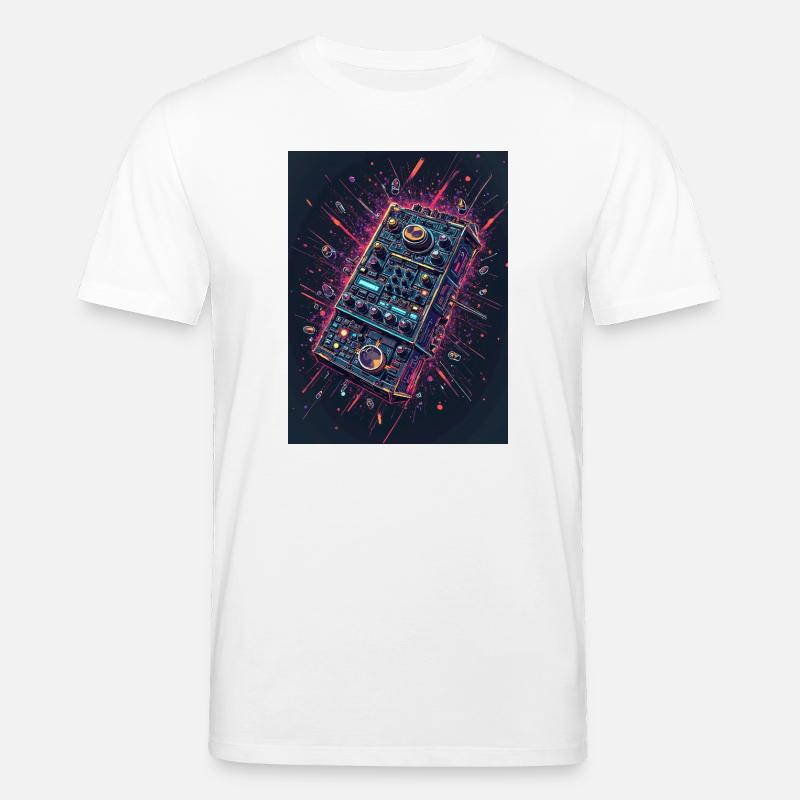 Digital DJ Controller Explosion - Stanley/Stella Unisex Bio-T-Shirt CREATOR  - Weiß