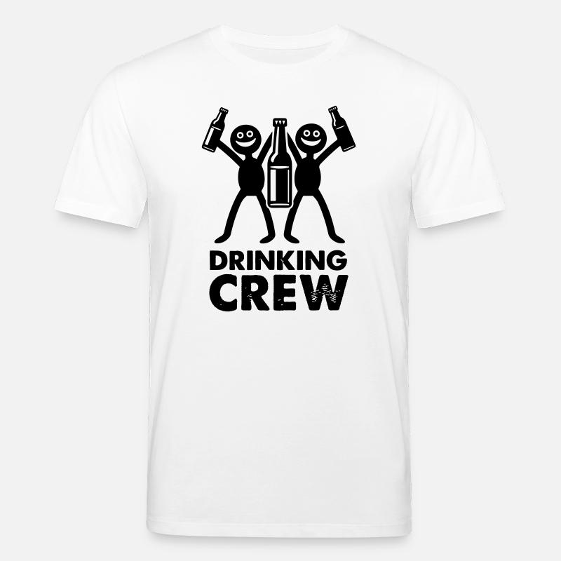 Drinking Crew - Stanley/Stella Unisex Bio-T-Shirt CREATOR  - Weiß
