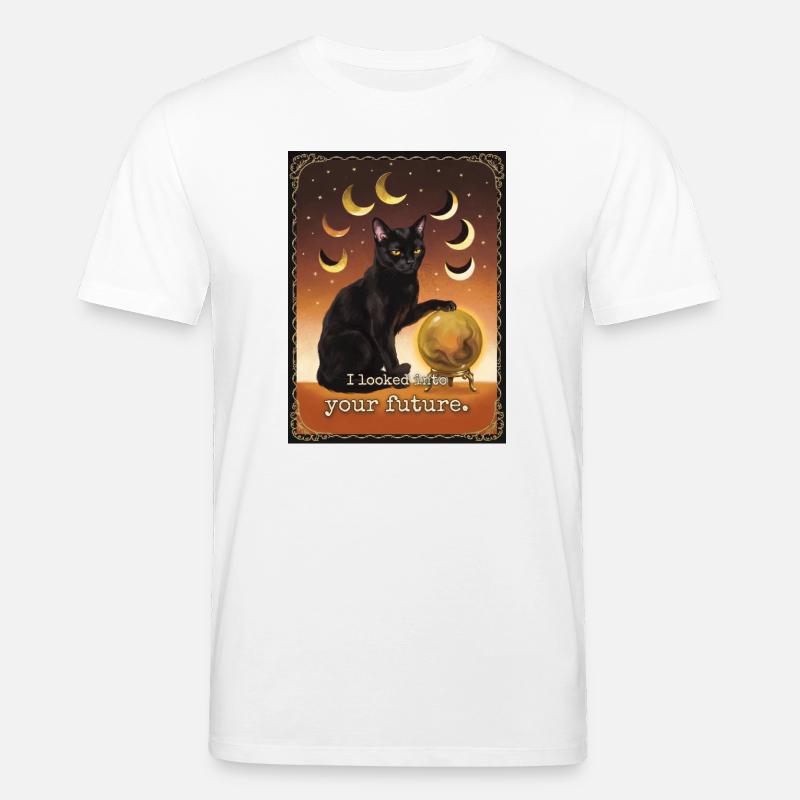 Futur Nope Cat - T-shirt bio CREATOR Stanley/Stella Unisexe - blanc