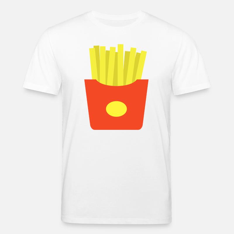 Frites - T-shirt bio CREATOR Stanley/Stella Unisexe - blanc