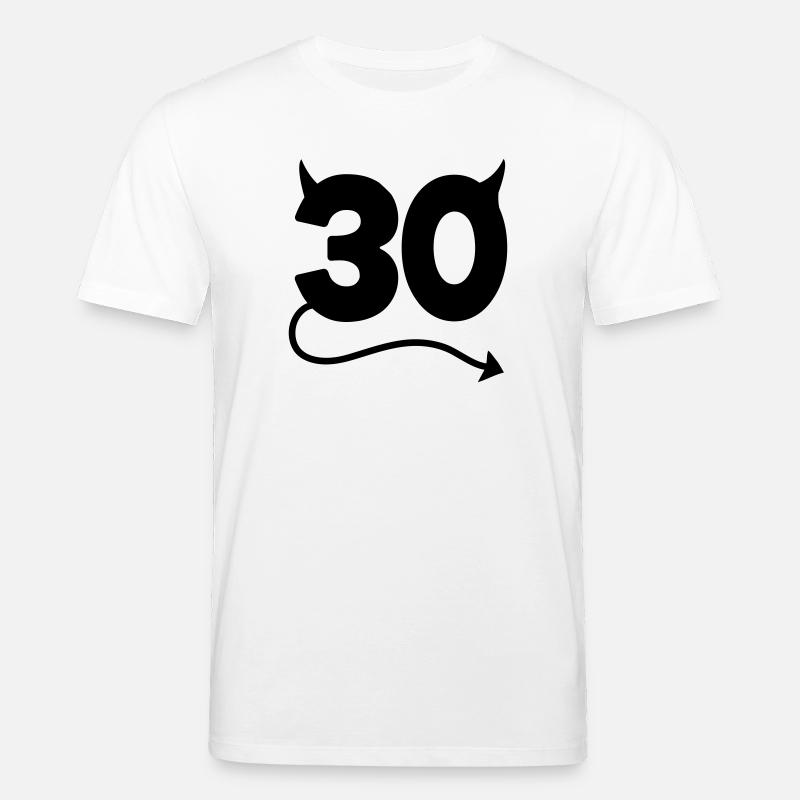30th Birthday - Stanley/Stella Unisex Bio-T-Shirt CREATOR  - Weiß