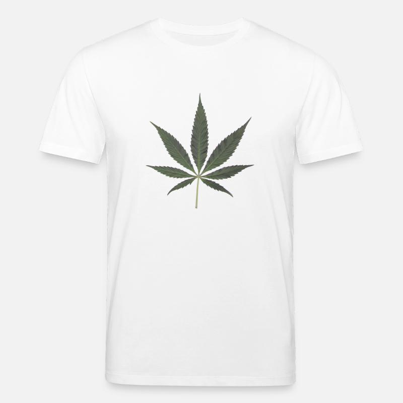 cannabis Mariuhana - Stanley/Stella Unisex Bio-T-Shirt CREATOR  - Weiß