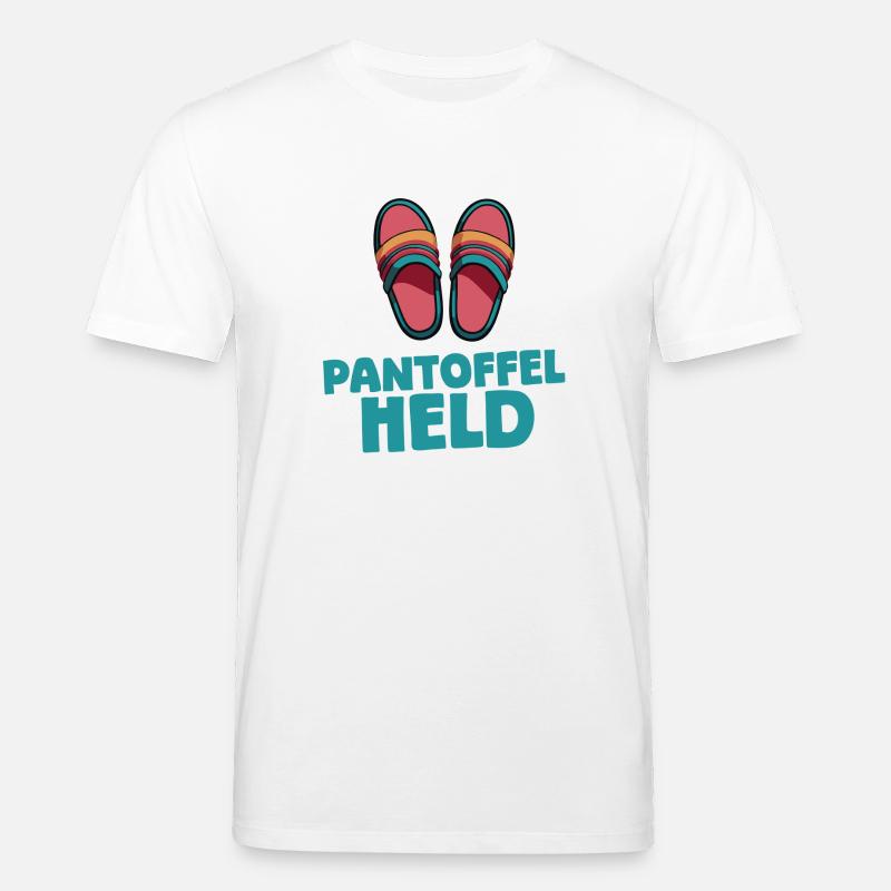 Pantoffelheld - Stanley/Stella Unisex Bio-T-Shirt CREATOR  - Weiß