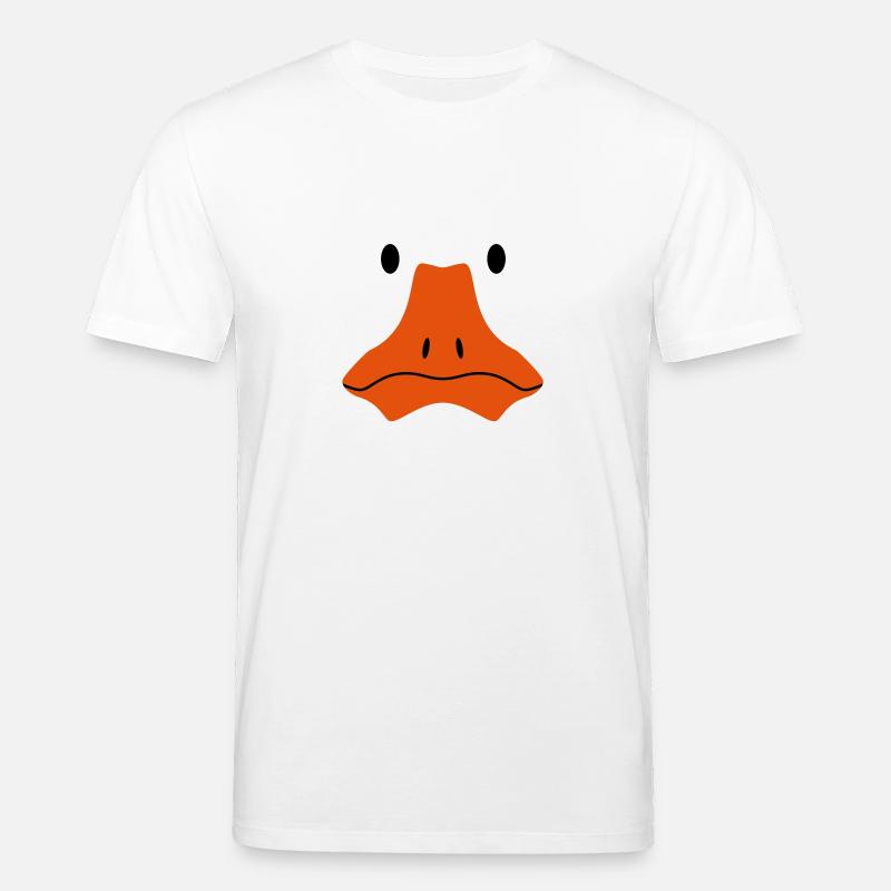 Gans / stilisiert - Stanley/Stella Unisex Bio-T-Shirt CREATOR - Weiß