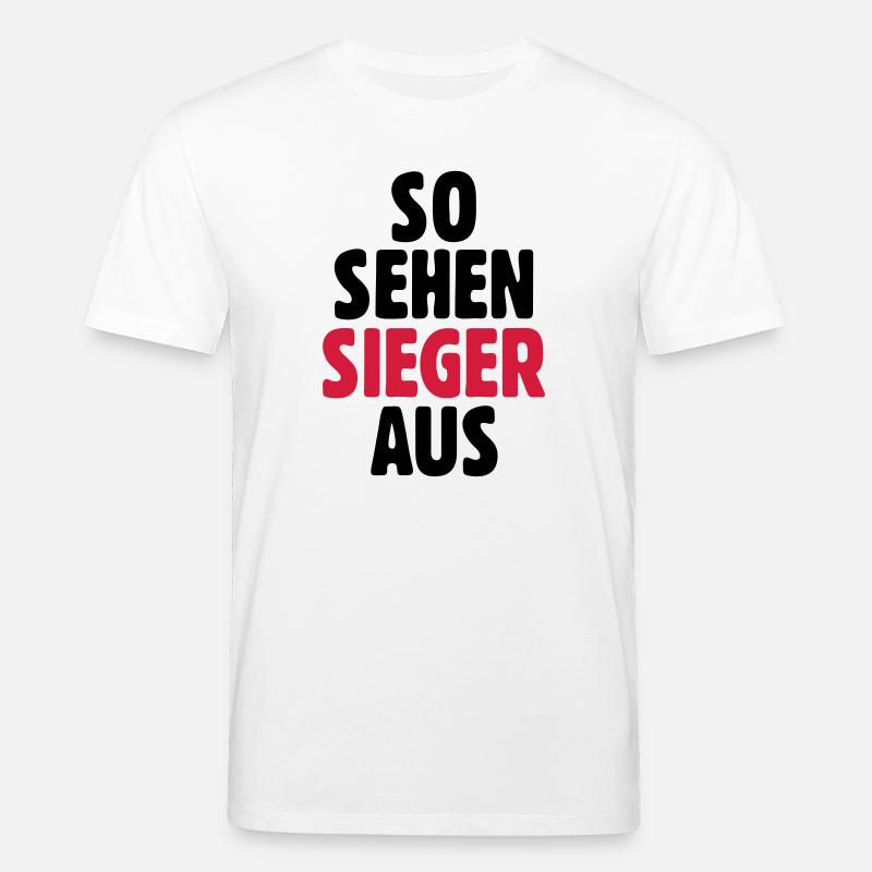 So sehen Sieger aus - Stanley/Stella Unisex Bio-T-Shirt CREATOR  - Weiß