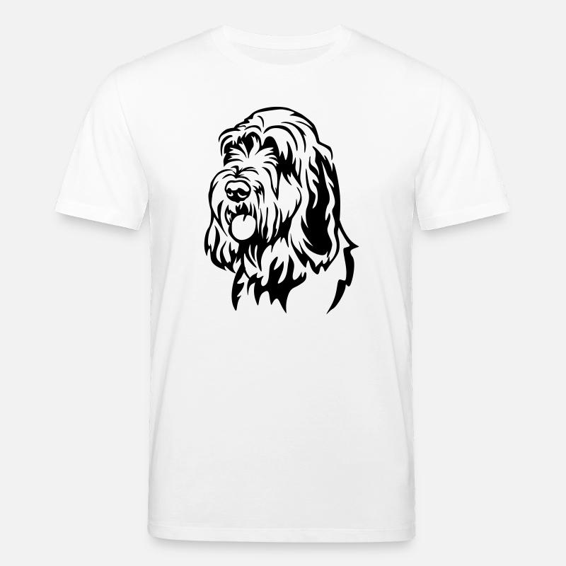 Spinone Italiano Kopf - Stanley/Stella Unisex Bio-T-Shirt CREATOR  - Weiß