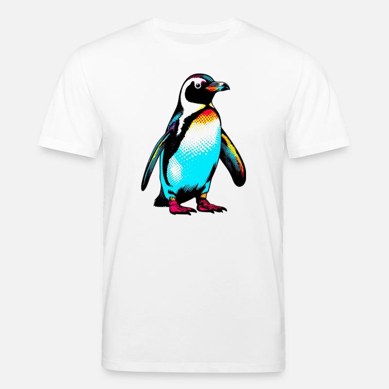 Pinguin - Stanley/Stella Unisex Bio-T-Shirt CREATOR - Weiß