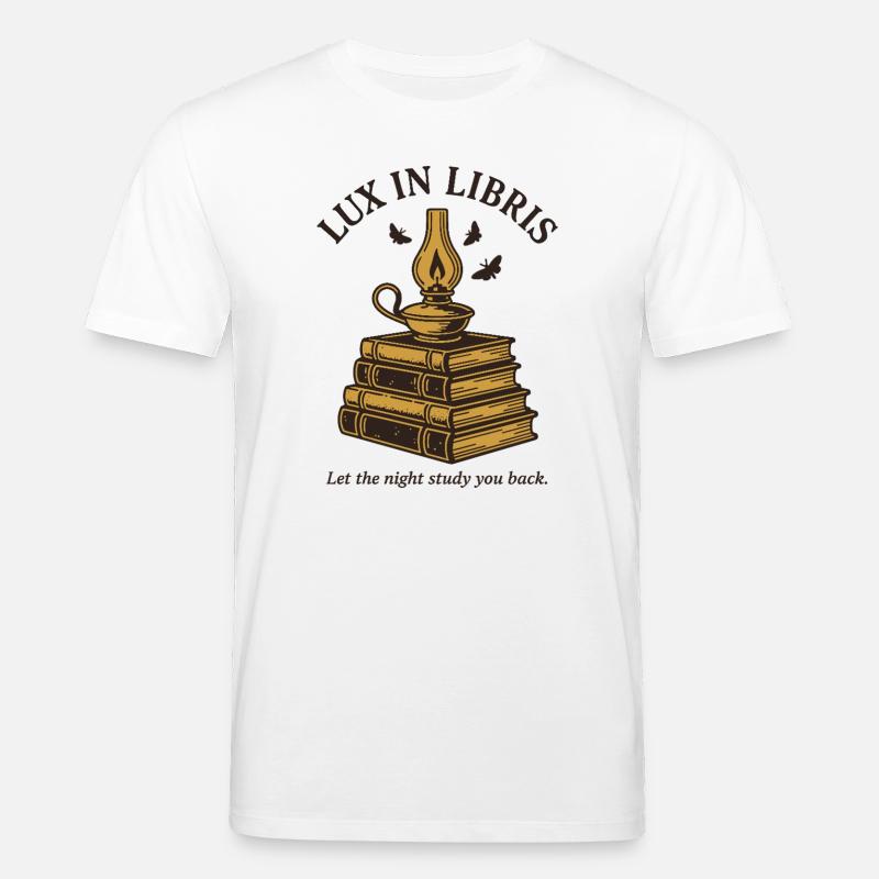 Lux in Libris - Stanley/Stella Unisex Bio-T-Shirt CREATOR  - Weiß