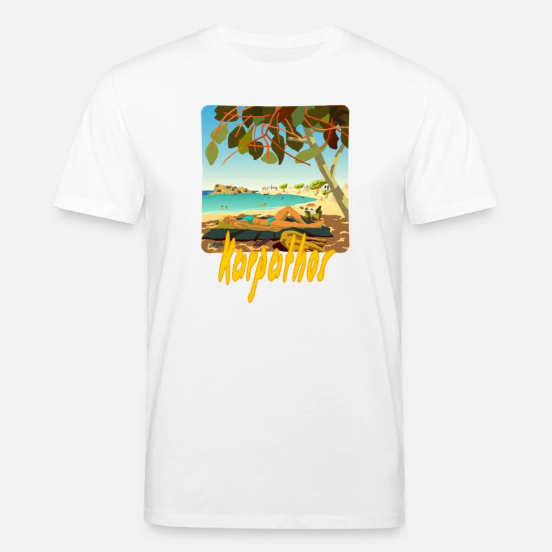 Karpathos - Stanley/Stella Unisex Bio-T-Shirt CREATOR  - Weiß