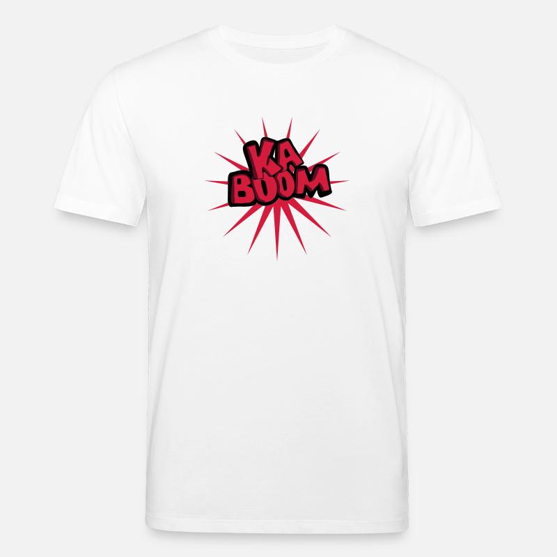 kaboom - Stanley/Stella Unisex Bio-T-Shirt CREATOR  - Weiß