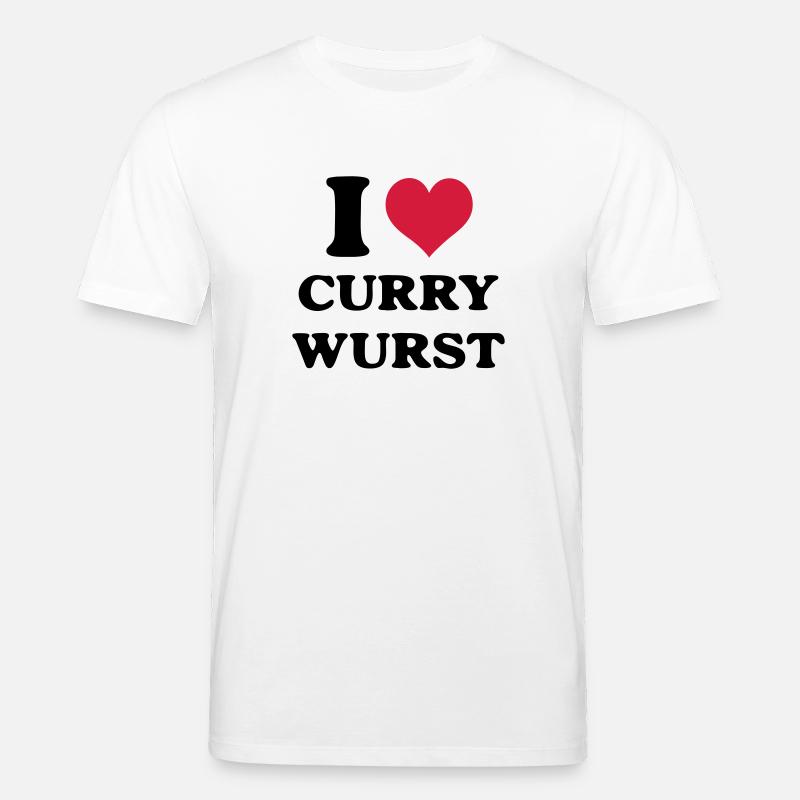 J'aime la saucisse - T-shirt bio CREATOR Stanley/Stella Unisexe - blanc