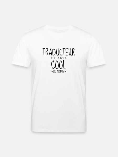Übersetzer / Übersetzerin / Übersetzung / - Stanley/Stella Unisex Bio-T-Shirt CREATOR  - Weiß