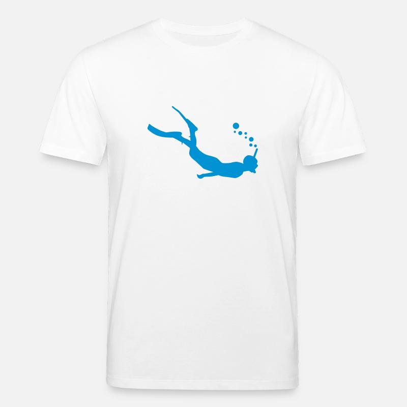 Schnorcheln - Stanley/Stella Unisex Bio-T-Shirt CREATOR  - Weiß